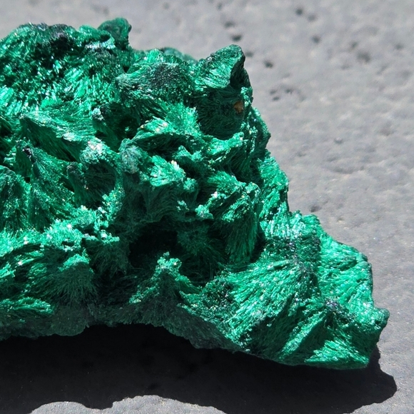 Natural Flowery Malachite ✦ Velvet Green Crystal Specimen ✦ Healing Stone 38g - Picture 7 of 17